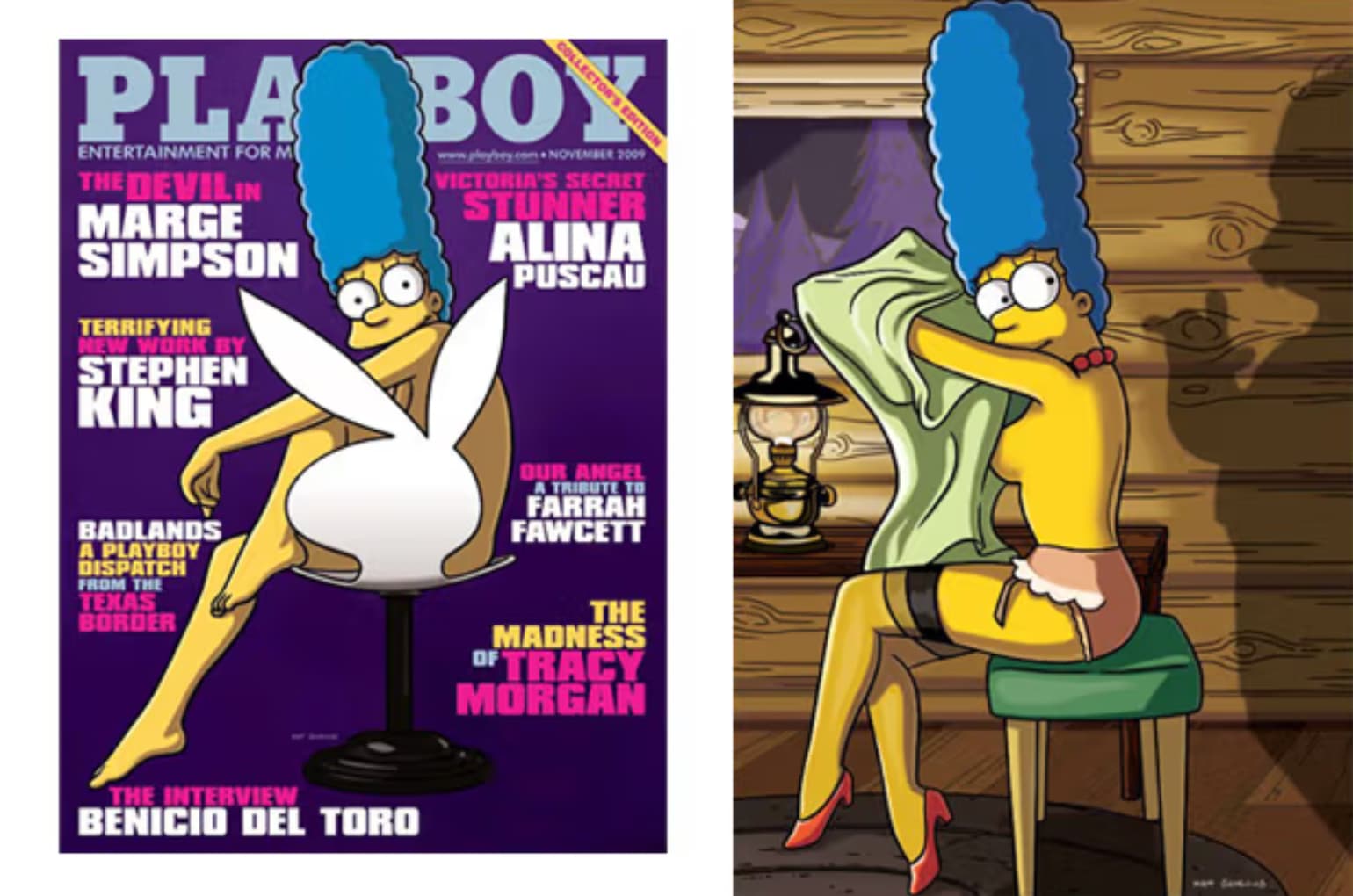 Pla Box Entertainment For M The Devil In Marge Simpson Terrifying Wwork By Stephen King Victoria'S Secret Stunner Alina Puscau Badlands A Playboy Dispatch From The Texas Border Our Angel A Tribute To Farrah Fawcett The Madness Of Tracy Morgan The Intervie